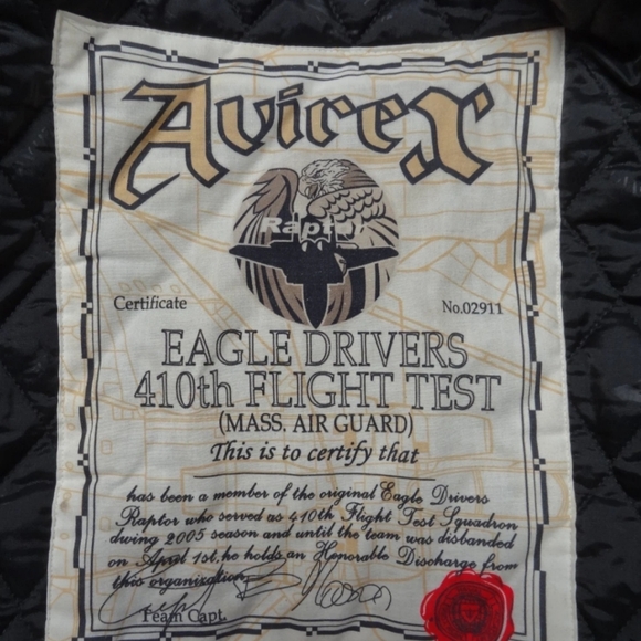 Avirex Holy Grail Rides & Rims.This Is The #1 wanted Avirex An Also Rarest!! - Picture 4 of 10